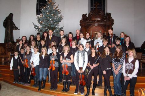 weihnachtskonzert der musikschule in adorf
